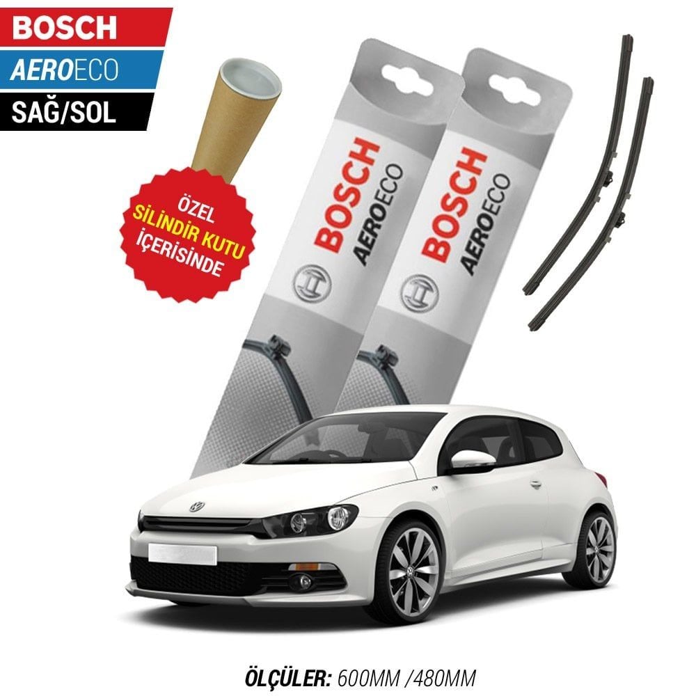 Volkswagen Scirocco Muz Silecek (2008-2017) Bosch Aeroeco