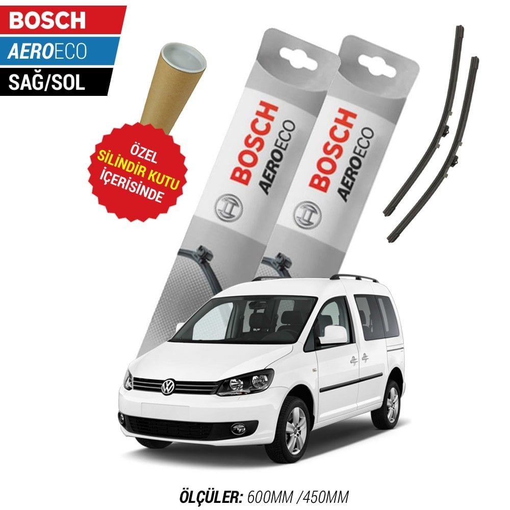 Volkswagen Caddy Muz Silecek (2007-2017) Bosch Aeroeco
