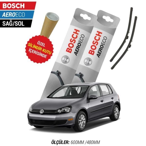 Volkswagen Golf 6 Muz Silecek (2009-2012) Bosch Aeroeco