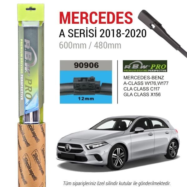 Mercedes A Serisi W177 RBW Pro Muz Silecek (2018-2024)