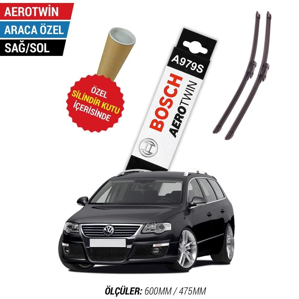 VW Passat Variant Silecek (2006-2011) Bosch Aerotwin A979S
