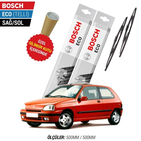 Renault Clio 1 Silecek Takımı (1994-1997) Bosch Eco