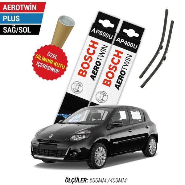 Renault Clio 3 Silecek Takımı (2006-2011) Bosch Aerotwin Plus