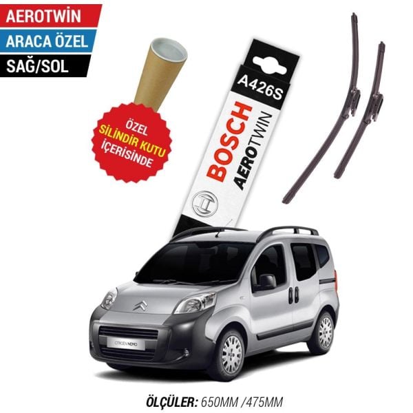 Citroen Nemo Silecek (2008-2017) Bosch Aerotwin A426S