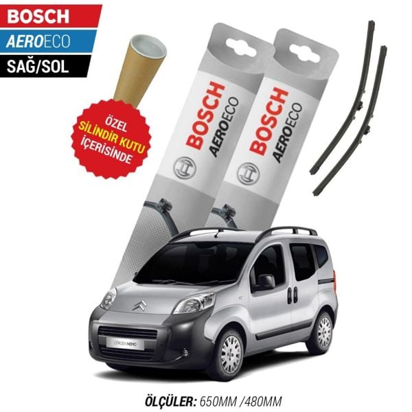 Citroen Nemo Muz Silecek (2008-2015) Bosch Aeroeco