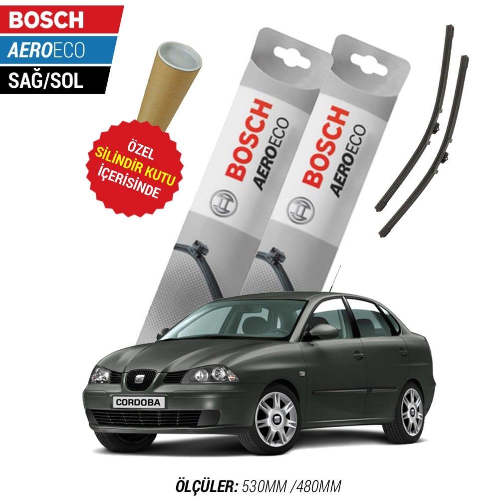 Seat Cordoba Muz Silecek (2006-2009) Bosch Aeroeco