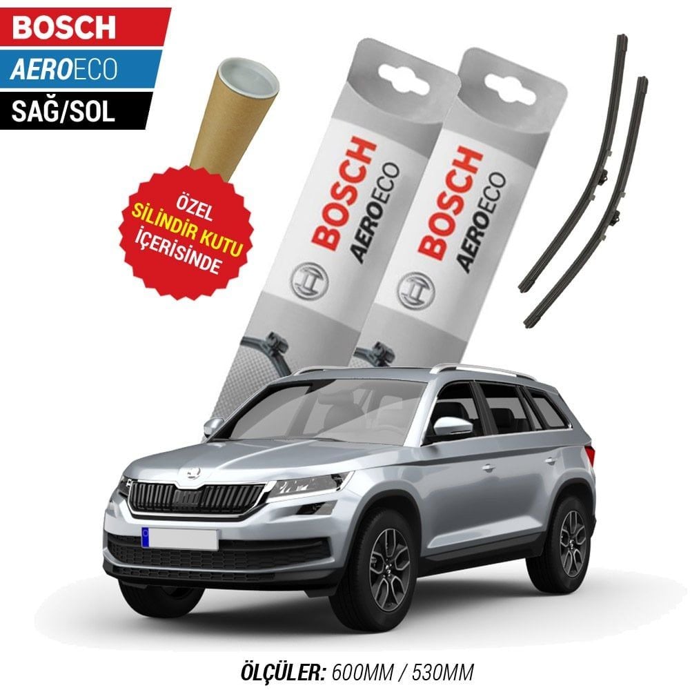 Skoda Kodiaq Silecek Takımı (2017-2025) Bosch Aeroeco