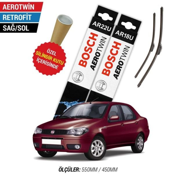 Fiat Albea Silecek Takımı (2002-2014) Bosch Aerotwin