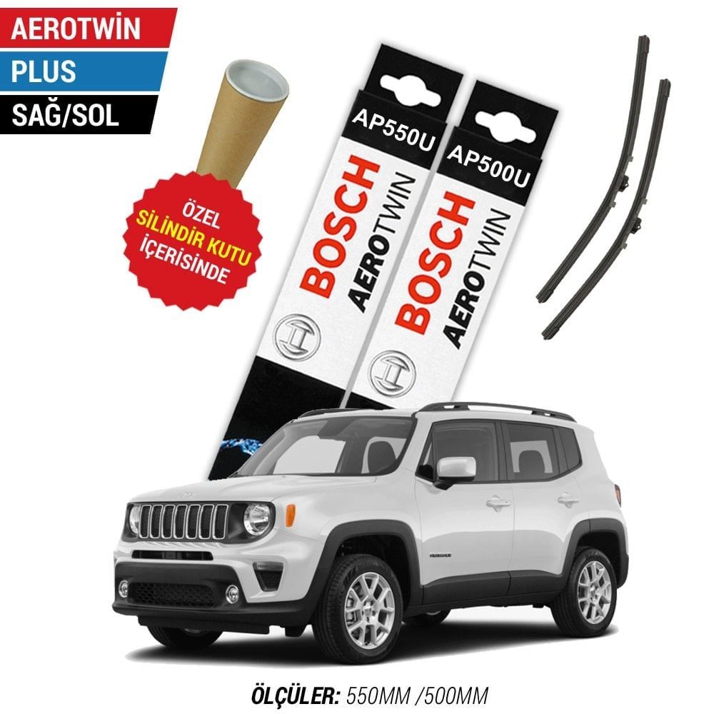 Jeep Renegade Silecek (2014-2024) Bosch Aerotwin Plus