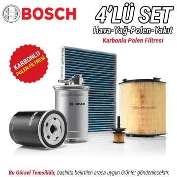 VW Golf 6 1.6 Bosch Filtre Bakım Seti (2008-2012)