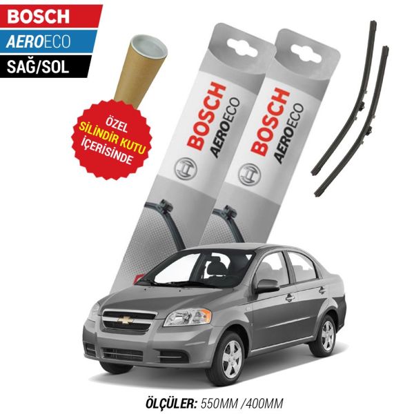 Chevrolet Aveo Sedan Muz Silecek (2006-2011) Bosch Aeroeco
