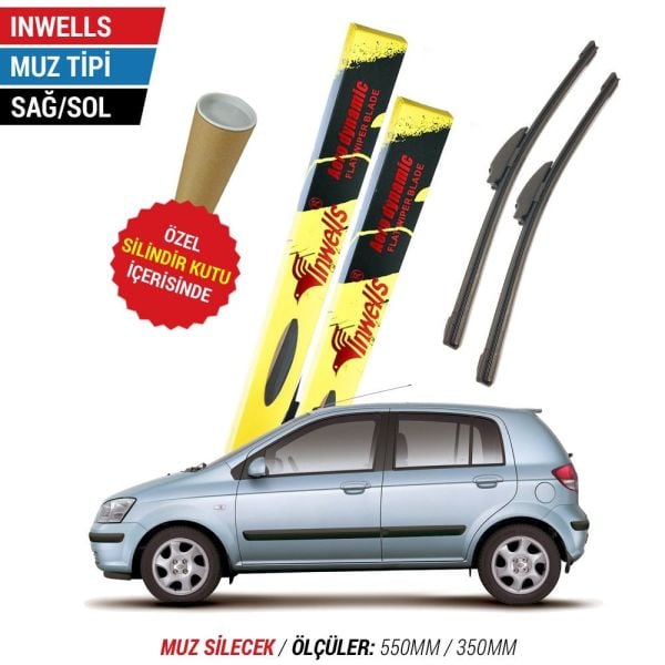 Hyundai Getz İnwells Muz Silecek Takımı (2002-2011)