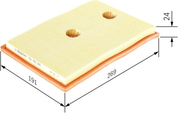 Skoda Superb 1.4 TSI 125HP Bosch Hava Filtresi (CZC)
