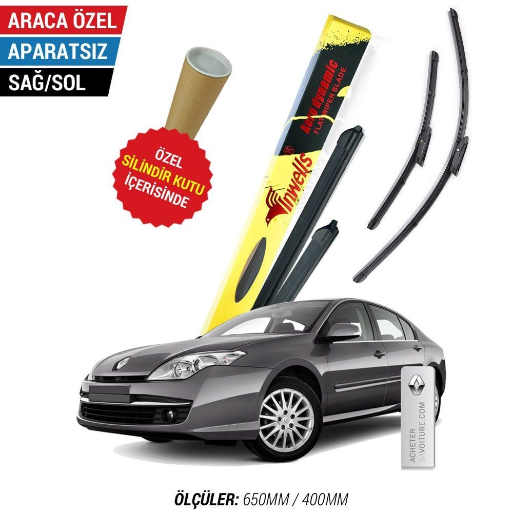 Renault Laguna 3 İnwells Muz Silecek Takımı (2008-2011)