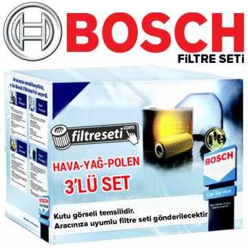 Hyundai Accent Admire 1.6 Bosch Filtre Bakım Seti (2003-2006) Hava-Yağ