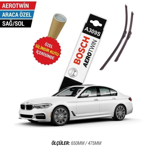 BMW 5 Serisi G30 Silecek (2017-2023) Bosch Aerotwin A309S