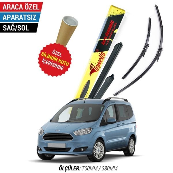 Ford Courier İnwells Muz Silecek Takımı (2014-2023)
