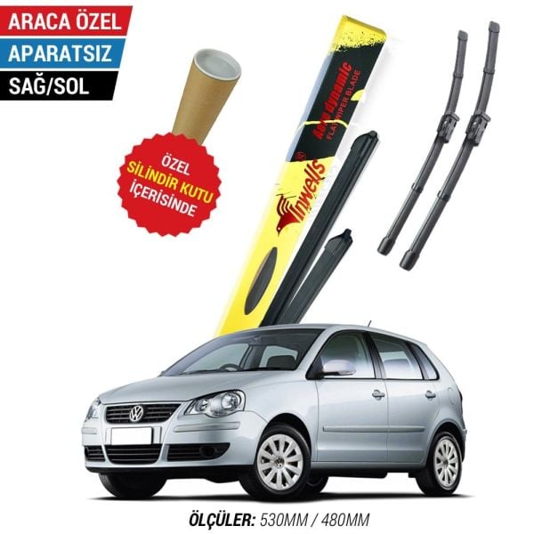Volkswagen Polo İnwells Muz Silecek Takımı (2005-2009)