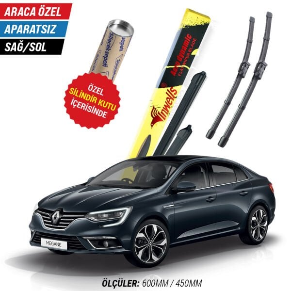 Renault Megane 4 İnwells Muz Silecek (2016-2026)