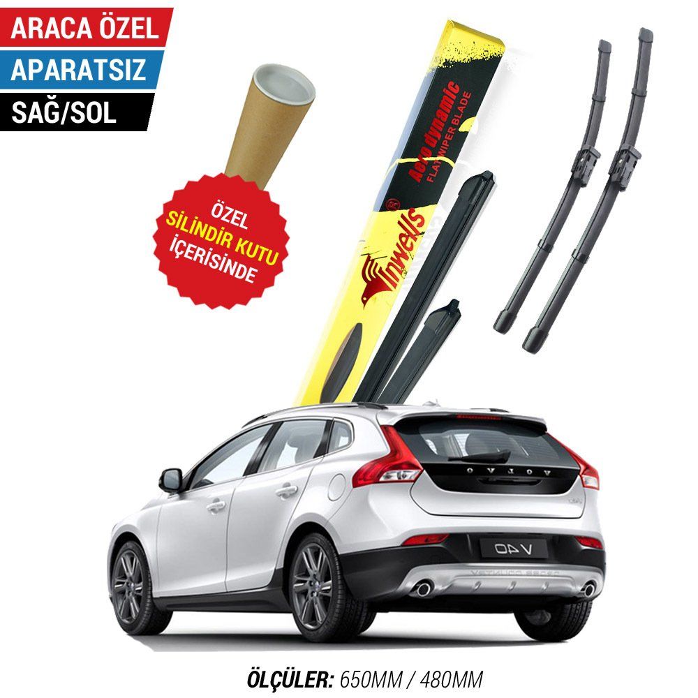 Volvo V40 Cross Country İnwells Silecek Takımı (2013-2019)