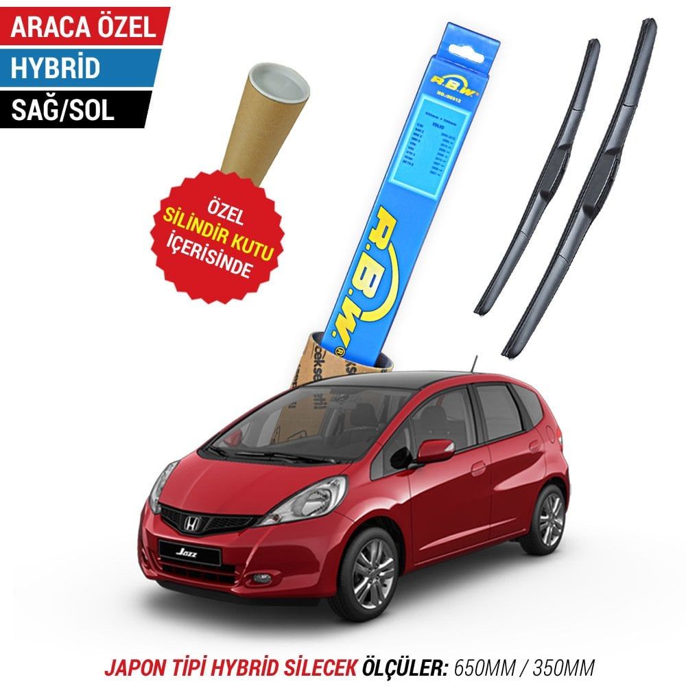 Honda Jazz Silecek Takımı (2009-2014) Rbw Hybrid