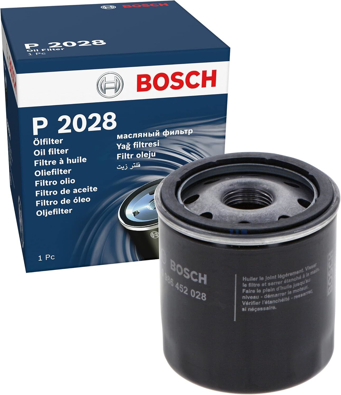 Toyota Corolla 1.5 Bosch Yağ Filtresi (2021-2024)