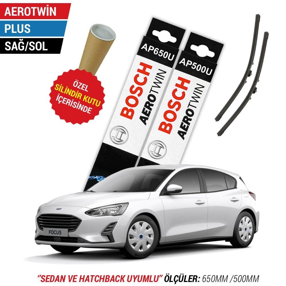 Ford Focus 4 Silecek Takımı (2019-2024) Bosch Aerotwin Plus