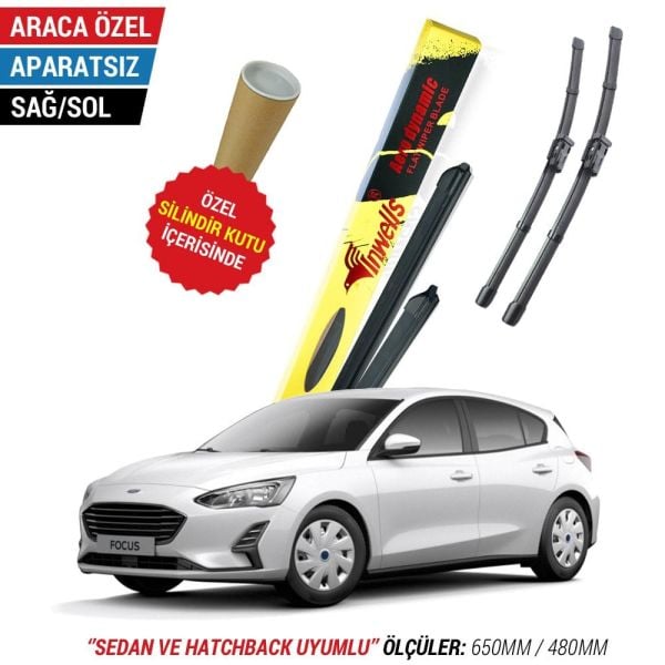 Ford Focus 4 İnwells Silecek Takımı (2019-2025)