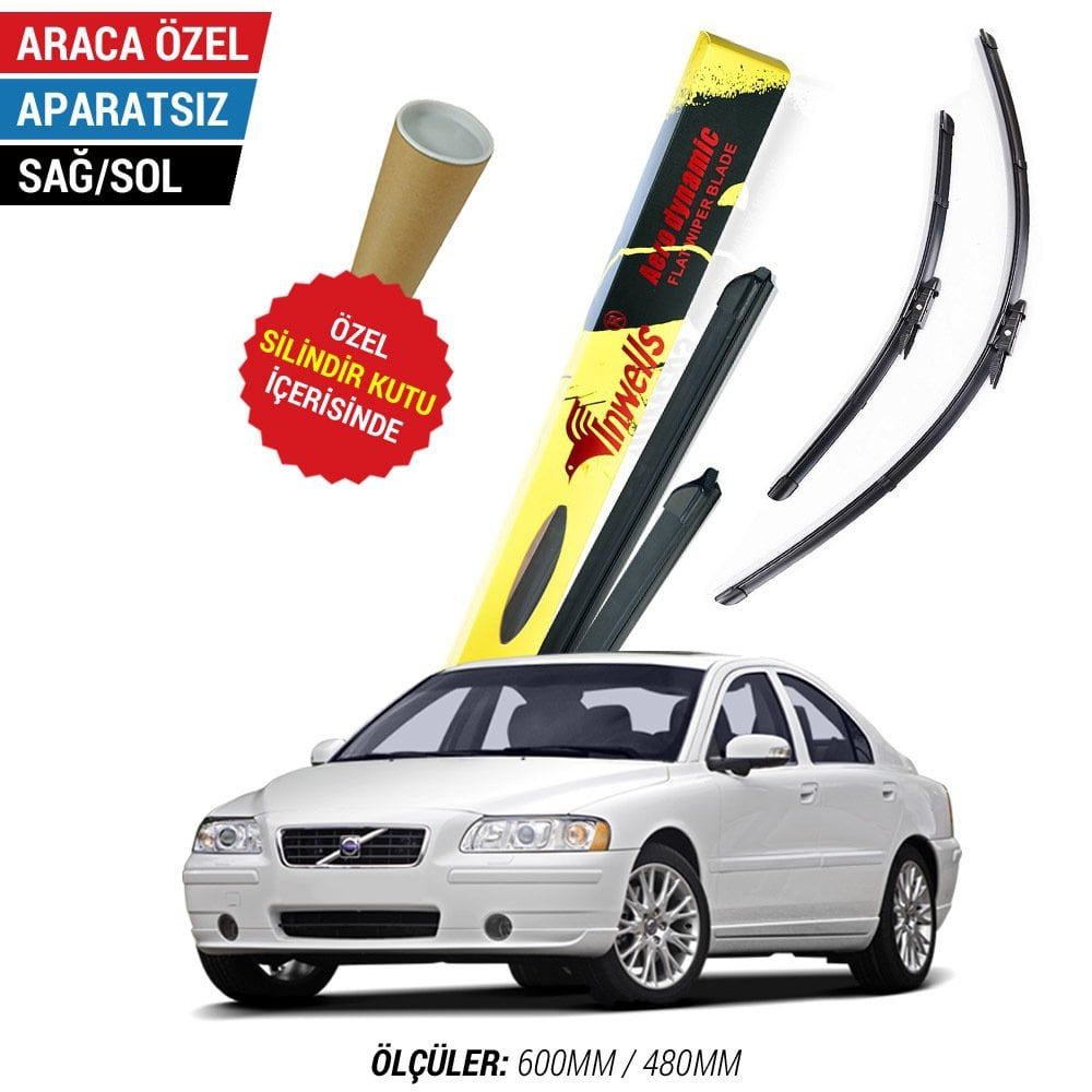 Volvo S60 İnwells Muz Silecek Takımı (2004-2010)