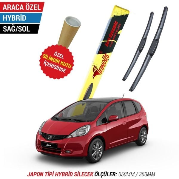 Honda Jazz Silecek Takımı (2009-2014) İnwells Hybrid