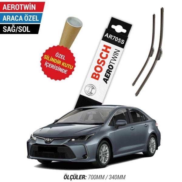 Toyota Corolla Silecek (2019-2024) Bosch Aerotwin AR705S