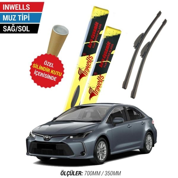 Toyota Corolla İnwells Muz Silecek Takımı (2019-2024)